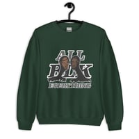 Image 6 of All BLK Everything Sweatshirt