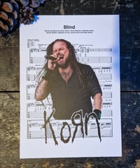 Jonathan Davis Korn A4 Print