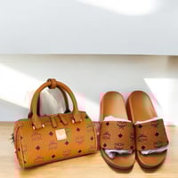 MCM Handbag & Sandal Set