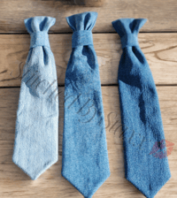 Image 3 of Denim Necktie