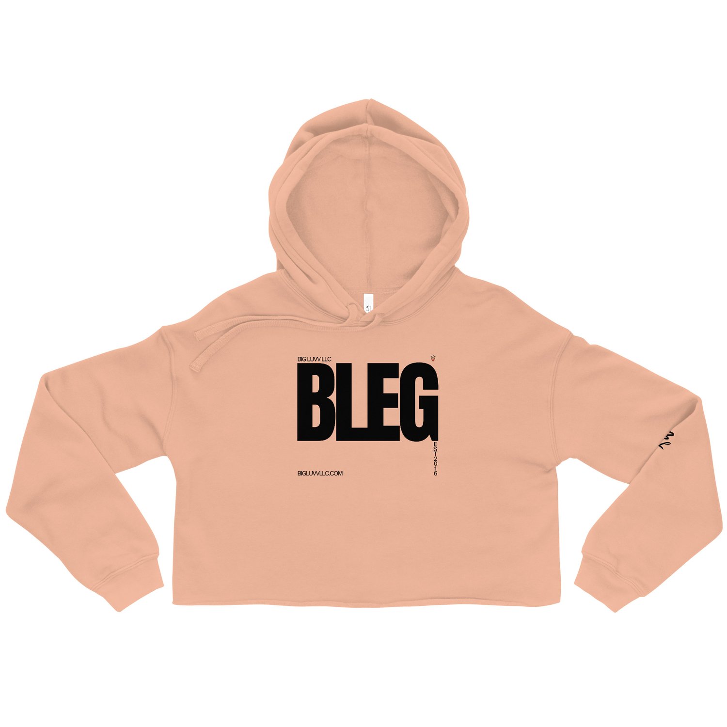 Image of BLEG Crop Hoodie