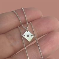 Image 2 of Ace of hearts necklace