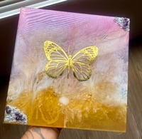 Image 4 of Elegant Butter fly wall art 