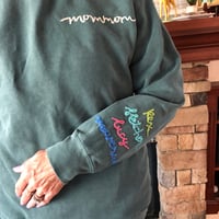 Image 4 of Embroidered names sweatshirt 