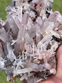 Image 4 of Specularite Quartz Points Cluster #1784