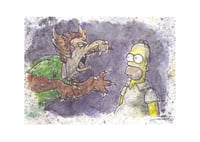 Image 16 of COMPLETE Simpsons Tree House of Horrors Mystery 20 Print Set (Free Shipping)
