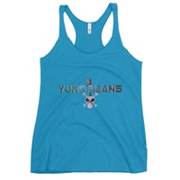 Image 3 of Skull Keychain Women's Racerback Tank