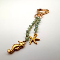 Image 1 of Gold Sea Life Bag Charm