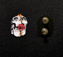Split enamel pin