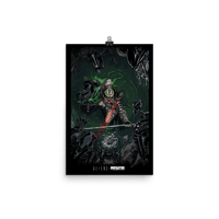 "Aliens vs. Predator Showdown: Collectible Comic Print - 11x17 inches"
