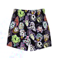 Image 1 of nightmare gang All-Over Print Recycled Swim Trunks