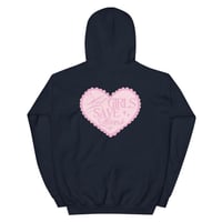 Image 6 of HOT GIRLS HAVE HEART HOODIE - BLUSH