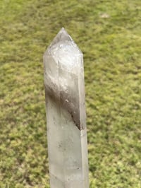 Image 2 of Large Smoky Quartz Generator With Rainbow #1362