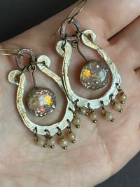 Image 4 of Opal resin chandeliers