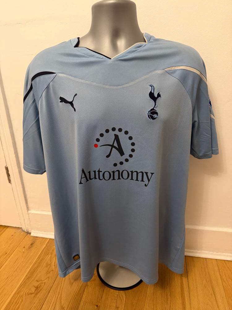 Image of PRE ORDER: Tottenham Hotspur “CROUCH 15” 2010/11 Away Shirt + PL patches (XL)