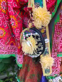Image 4 of Jaz mini bag- Lemon/ Gold