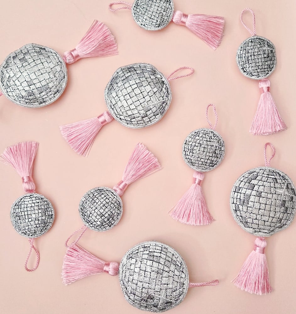 Image of FIVER FRIDAY Mirror Disco Ball Birthday Card.