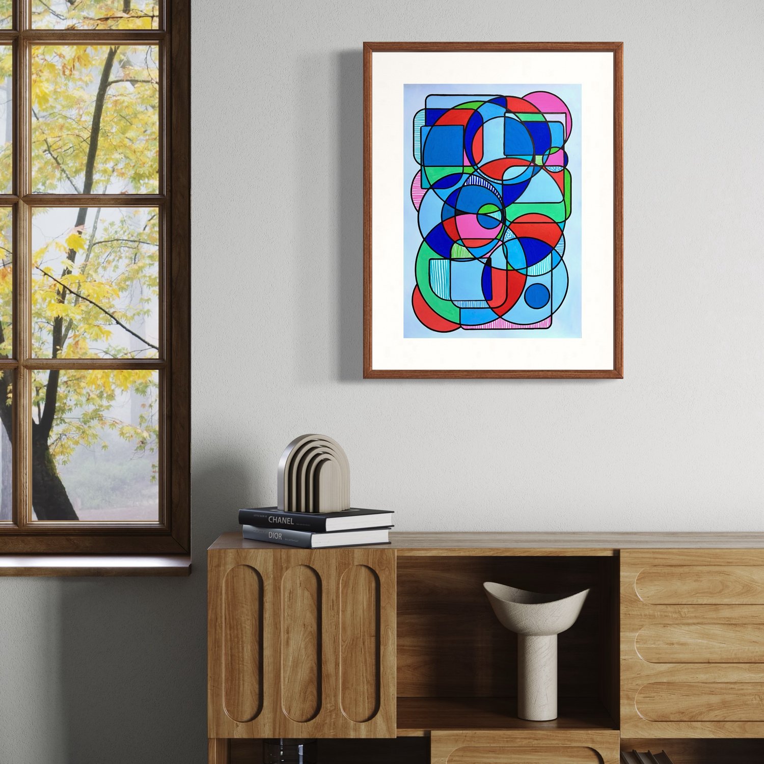 Image of 'Soaring' Acrylic Painting On 300gsm Cotton Paper