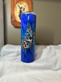 Image 1 of #31 30oz Blue Teal Woodgrain