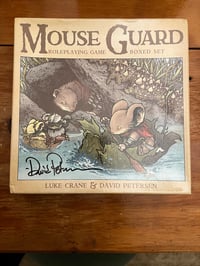 Image 2 of Mouse Guard RPG Boxed Set *SIGNED* (slightly imperfect box)