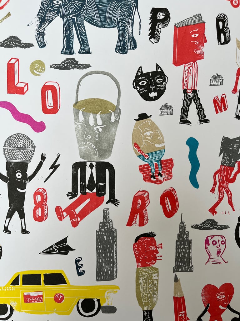 Rubber Stamp Chaos No. 3 Image 2