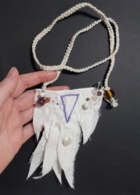 Image 6 of Cosmos Charm necklace - wearable art