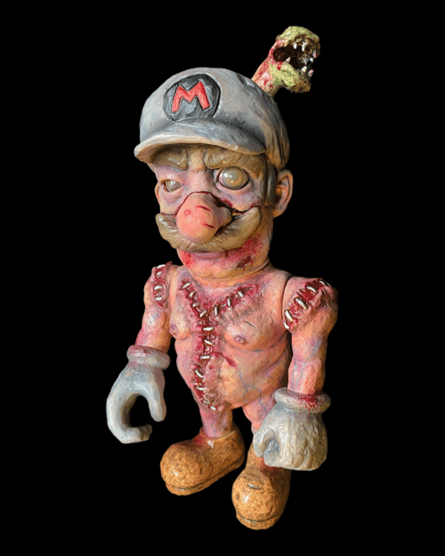Image of Mad Mario Miscreated “Mario is Dead” lotto sale