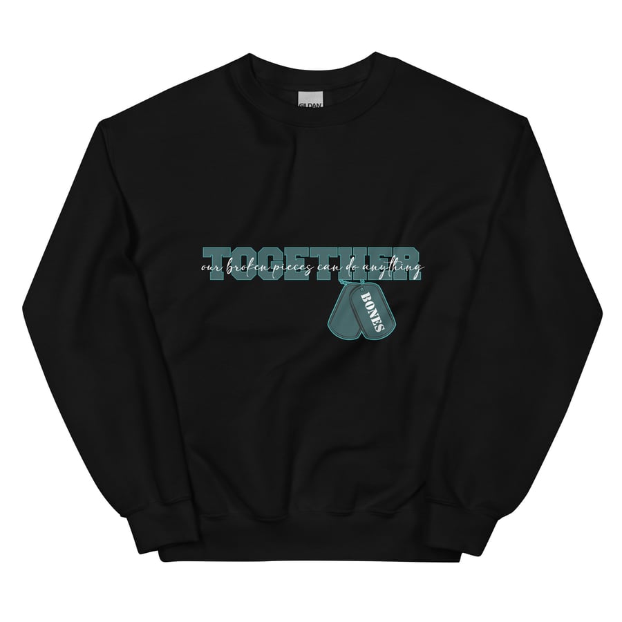 Image of Officially licensed leave me behind together Unisex Sweatshirt