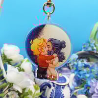 Image 1 of You Wear Fine Things Well Kiss Keychain