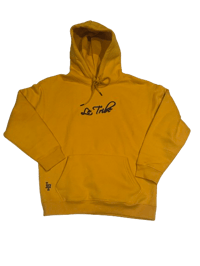 Yellow and blue highlight hoodie