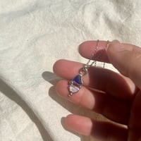 Image 3 of BLUE/OPAL PENDANT