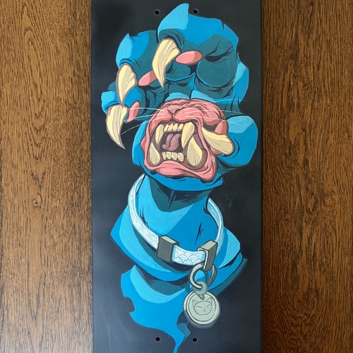 Image of SCREAMING CLAW SKATEBOARD