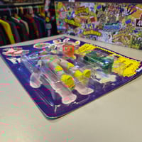 Image 8 of Kenner The Real Ghostbusters Fright Features Winston Zeddemore & Scream Roller Ghost (Carded)