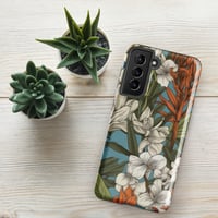 Image 22 of Colorful Botanical Plants Art Nouveau Tough case for Samsung®