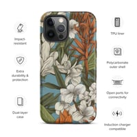 Image 17 of Colorful Botanical Plants Art Nouveau Tough Case for iPhone®