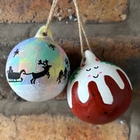Image 1 of Painted Baubles 🌟Social🌟 Workshop. 27th November. 6-9pm. Bibelot, Leek
