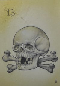 Image 1 of IF IT WASN’T FOR BAD LUCK I’D HAVE NO LUCK AT ALL artist’s proof print