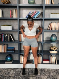 Image 4 of 🚴‍♀️Grey “BOUJIEGIRLZ” Simply Thick Bickers🚴‍♀️