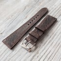 Dark Brown Chevre Strap