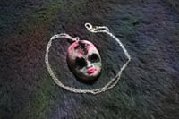 Doll Face Pendant Necklace 