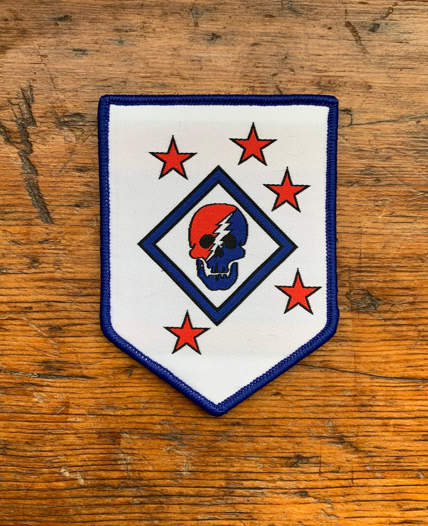 Image of Dead Head Shield LG Patch