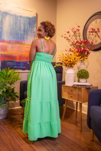 Image 2 of Sleeveless Crochet Dress