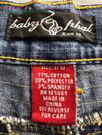 Image 5 of BABY PHAT Denim Mini Skirt