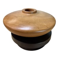 Image 6 of Beechwood hollow form vase 