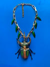 Swordtember: Sword Beetle Necklace