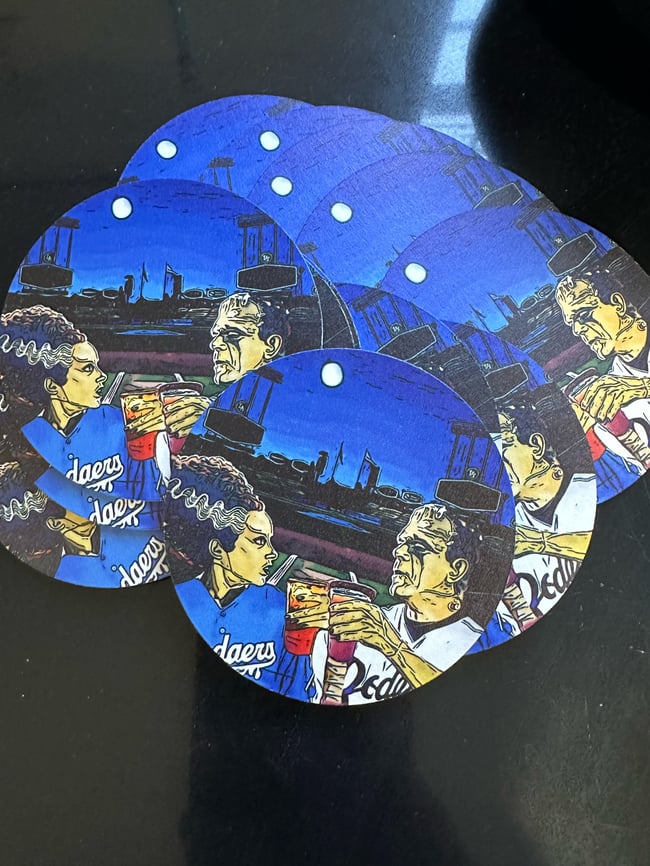 Franky and Bride Coasters 