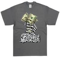 BLESSED  charcoal gray Tshirt copy