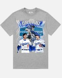 Shohei Othani grey shirt