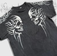Image 3 of (s) y2k faded cyber skulls 