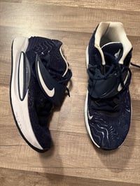 Blue Nikes 